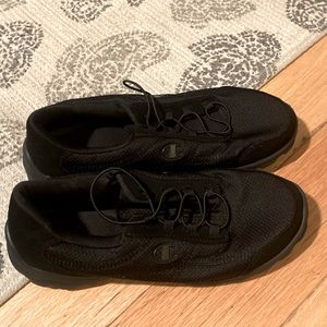 Slide on Black Non Slip Shoes